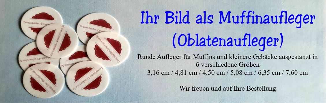 Muffinaufleger auf Esspapier